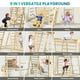 thumbnail image 3 of Parque infantil interior BlueWood mejorado 9 en 1 Jungle Gym Kids, 3 of 7
