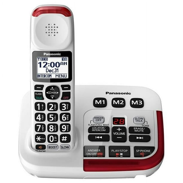 Panasonic HC-KXTGM420W Téléphone Sans Fil Amplifié