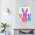thumbnail image 4 of Nawypu  Easter Wall Art Prints Bunny Egg Rabbit Carrot Prints Canvas Art Posters Colorful Decorative Aesthetic Wall Decor for Home Gallery Living Room Bedroom Decor, 4 of 5