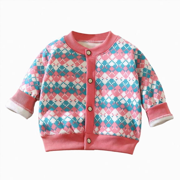 NIEWTR Girls Cardigan Sweater Toddler Baby Kids Long Sleeve Dress Up Button Closure Jacket Tops 2t 3t 4t 5t 6t 7t(A-Blue,18-24 Months)