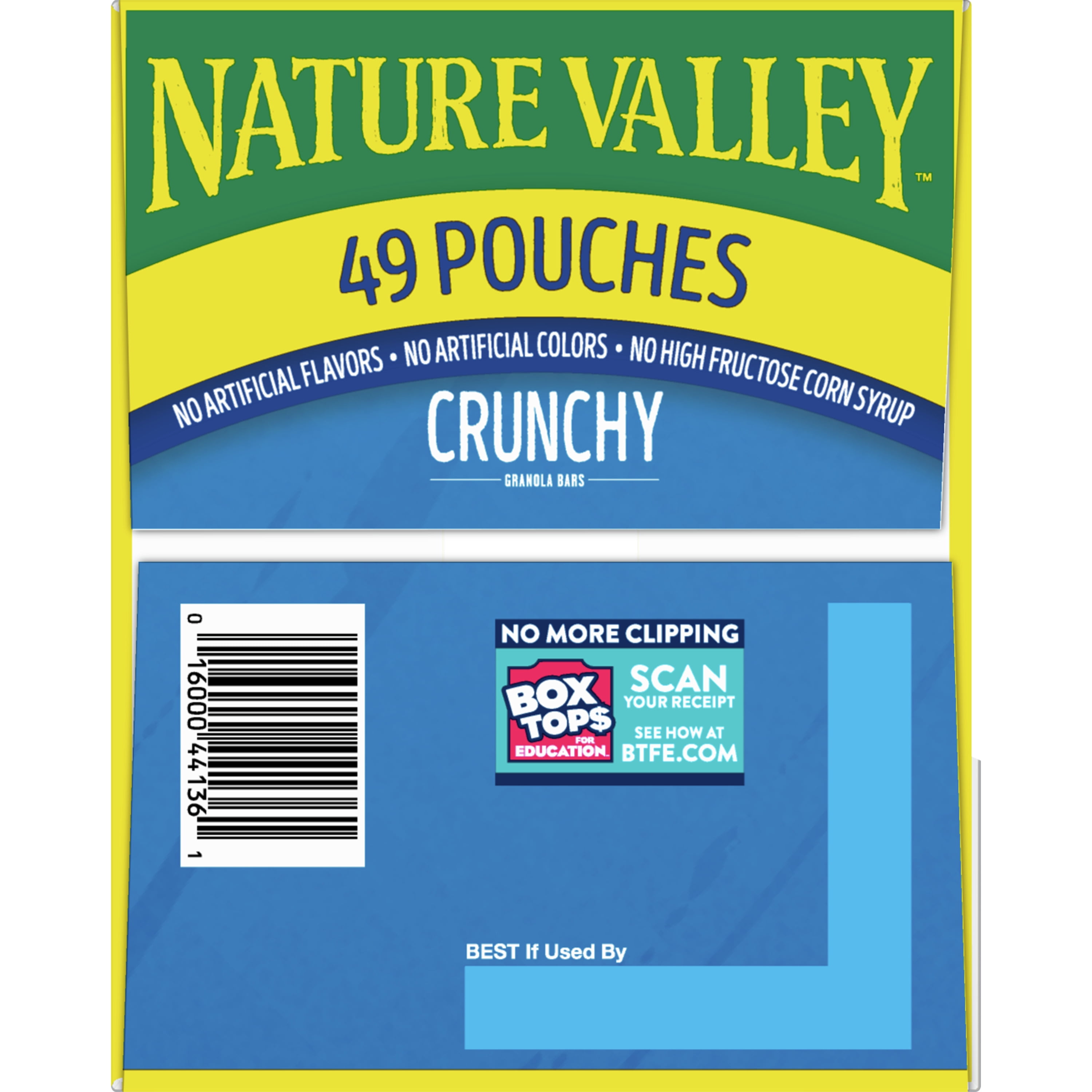 Nature Valley Crunchy Granola Bars Variety Pack, 98 Bars, 73.01 oz (49 Pouches)