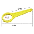 thumbnail image 3 of Chemical Drum Cap Spanner Opener suits 20L-30LCubes plastic bucket cap spanner, 3 of 8