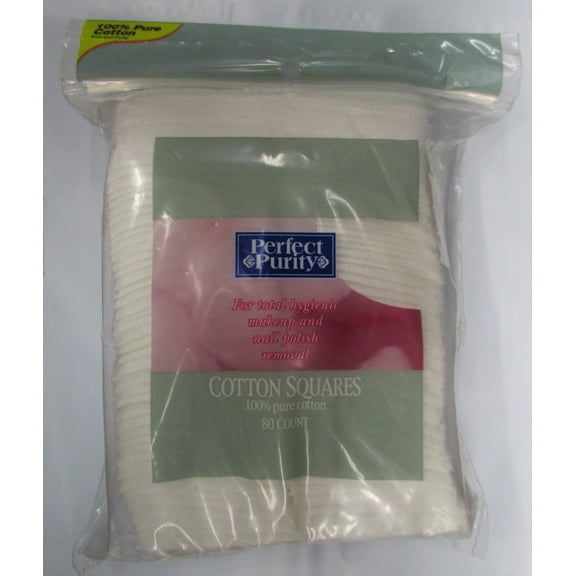 Perfect Purity COTTON SQUARES