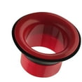 thumbnail image 2 of Pad de batería, potenciador de bombo, protector duradero para orificios de graves, instrumento, batería Rojo, 2 of 9