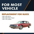 thumbnail image 2 of Front Hood Lift Support For 1980-1983 Buick Estate Wagon w/o steel hood, 2 of 4