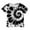 2 Black, variant on uikmnh Boys Shirts Boys Tie Dye T-Shirt Colorful Abstract Print Short Sleeve Crew Neck Casual Top for Kids Summer Spring Everyday Wear Size:10-11 Years