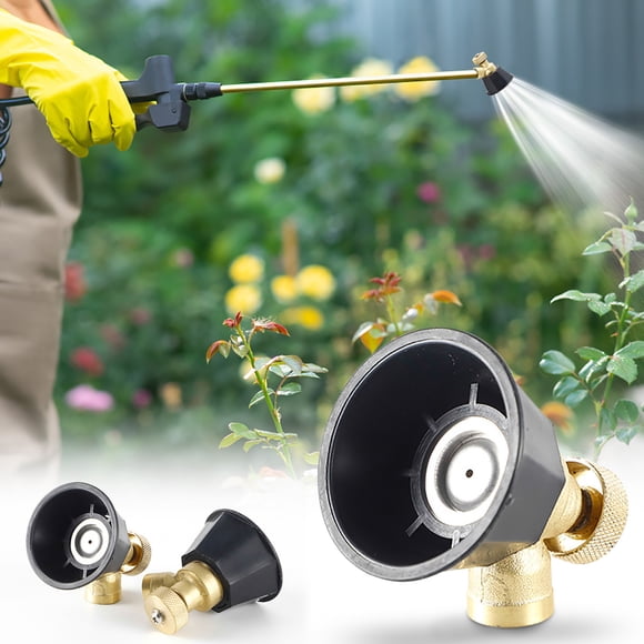PEONAVET Hose Nozzle 2pc Agricultural High-pressure Spraying Nozzle Copper Nozzle Fine Atomization Water Nozzle