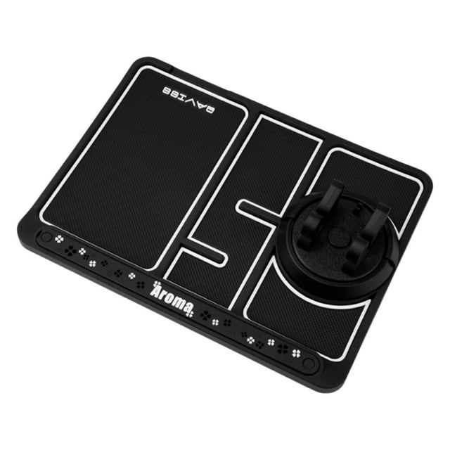 Alfombrilla para salpicadero de coche Soporte para teléfono móvil sin soporte W/6 Soporte para teléfono móvil con agarre Gafas de navegación por satél B Sunnimix Almohadillas para salpicadero de coche