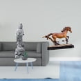 thumbnail image 2 of Estatua de Guan Yin, figura de caballo, escultura en miniatura, adorno de resina, obra de arte de piedra con detalles realistas, adecuada para regalar, 2 of 8