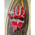 thumbnail image 5 of Letrero de puerta de madera Con huella de sangre de Halloween YONGSHENG, 5 of 5