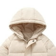 thumbnail image 3 of Lkhaha 2025 Boys Jackets Winter Warm Overcoats Solid Windproof Mediun Length Down Trendy Clothes Size 10-11 Years, 3 of 3