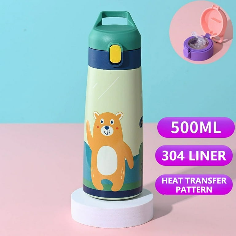 Children'S Straw Thermos Cup