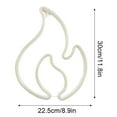 thumbnail image 2 of Vikakiooze Flame Neon Sign, Neon Lights For Wall Decor, Usb Battery Powered Neon Wall Light Kitchen Gadgets, 2 of 7