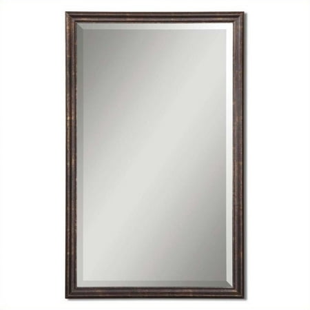 - Uttermost Renzo Vanity Mirror in Distressed Bronze