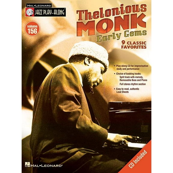 Hal Leonard Jazz Play-Along: Thelonious Monk: Early Gems (Other)