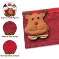 thumbnail image 2 of Juego de 8 fundas para manijas de puerta de refrigerador, fundas para electrodomésticos de cocina de muñeco de nieve de Papá Noel, lavavajillas para horno microondas, 11 Feliz Sencillez, 2 of 5