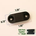 thumbnail image 3 of #1 Strongest - RV & Trailer Magnetic Door / Baggage Door Catch Camper Black Plastic (1-Pair), 3 of 3