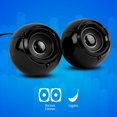 thumbnail image 4 of Vorago SPK-105 Bocinas para Computadora 2.0, 6W, Conector 3.5mm y USB, 4 of 5