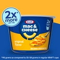 thumbnail image 5 of Kraft Mac and Cheese, 2 Big Cups, for Easy Dinner or Dinner Sides, Original Flavor, No Artificial Flavors, Preservatives or Dyes, 4.1 oz, 5 of 21