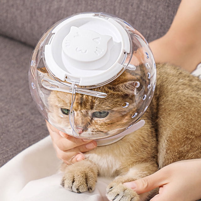VONKY Cat Cats Adjustable Protection ABS Accessories Cats Head Cover Cat 14cm