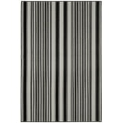 Garland Rug Cape Cod Black Indoor Area Rug, 6' x 8'
