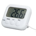 thumbnail image 3 of Temperature Thermometer,Water Thermometer LCD Digital Digital Display Thermometer Water Thermometer Smart Functionality, 3 of 14