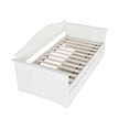 thumbnail image 5 of Pemberly Row Mid-Century Solid Wood Twin Daybed with Set of 2 Drawers in White, 5 of 14