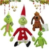 Christmas Doll How The Grinch Stole Stuffed Plush Toy Xmas Kids Gifts