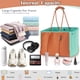 thumbnail image 3 of Bolsa de Playa Tote QOGiR Neopreno Multipropósito Marrón Claro Mint, 3 of 8