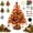 Style B, variant on DIY Beaded Christmas Tree Kit - 3D Crystal Bead Pearl Art Set with LED Lights Angel Topper Tabletop Fall Winter Decor for Christmas Gifts & Birthday Gifts