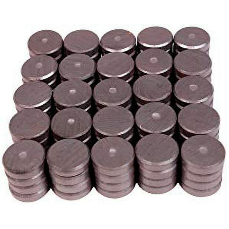 Adhesive Ceramic Magnets 20 PCs - Ferrite Round Disc Magnets