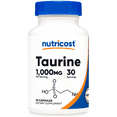 thumbnail image 1 of Nutricost Taurina 30 caps para Recuperación Muscular y Energía, 1 of 2