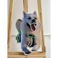 thumbnail image 4 of Glowneon American Eskimo Dog Neon Print Sign, Pet Shop Wall Decor Led, 4 of 4