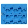 thumbnail image 1 of Cartoon Silicone Ice Checker Animal Shape Silicone Ice Tray 9 Link Ice Block Chocolate Mold for Kids Party Kitchen Baking Reusable Pop Out Set of Frozen Treats Fun Mold Maker, 1 of 8