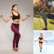 thumbnail image 2 of Cuerda para Saltar, Cuerda para Saltar de Velocidad Ajustable con Mango de Espuma, Cuerda para Saltar para Fitness, Crossfit, Deporte, Boxeo TUNC Sencillez, 2 of 5