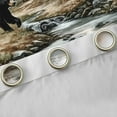 thumbnail image 4 of Manfei Wildlife Bear Print Black Out Curtains for Child, Jungle Animal Curtains Pack of 2 (42x63 Each), Rustic Cabin Bedroom Curtains, Curtains and Drapes Bedroom Decor, 4 of 6