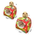thumbnail image 6 of Hamster Hedgehog Guinea Pig Cave Bed Nest Hideout, Small Animals Cage Supplies Warm House, 6 of 8