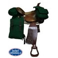 thumbnail image 3 of Nylon Saddle Bags Set 3 Item for Trail Riding, 3 of 4