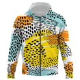 thumbnail image 1 of Sudadera con capucha y cremallera con estampado 3D de leopardo abstracto para hombre y mujer, estilo hip hop, para ocio, 1 of 6