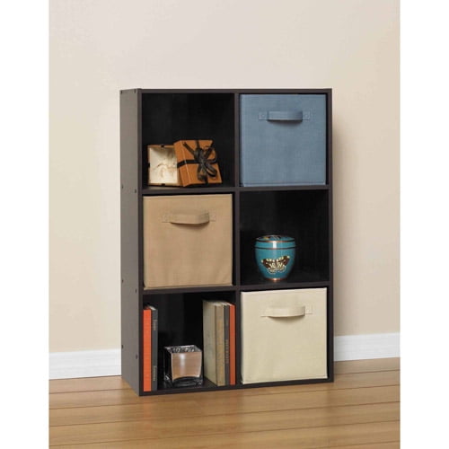 ClosetMaid 6-Cube Organizer, Espresso