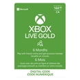 thumbnail image 1 of Xbox Live Gold - 6 Months $44.99 Carte Cadeau (Code Numérique), 1 of 1