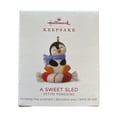 thumbnail image 2 of Hallmark 2018 A Sweet Sled Miniature Ornament 3rd in the Petite Penguins Series, 2 of 7