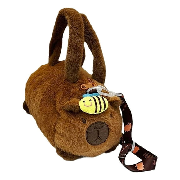 Bolso de Hombro de Peluche Strade Fareast Limited Carpincho