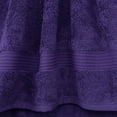 thumbnail image 2 of Cotton Paradise 100% Cotton Turkish 4 Piece Hand Towel Set, Soft Absorbent Face Towels Clearance Set, Purple, 2 of 6