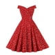 thumbnail image 1 of Vestidos Para Mujer Vestidos de Regreso A Casa Estampado Floral en La Playa Fuera Del Hombro Vestido de Columpio Hasta La Rodilla Odeerbi  ODB154320, 1 of 8