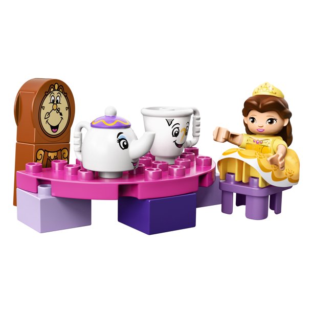 LEGO DUPLO Disney Princess Tea Party Building Set for Toddlers 10877 Walmart.com