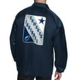 thumbnail image 2 of Men's Starter  Navy Dallas Cowboys Printed Logo Raglan Coaches Full-Snap Jacket, 2 of 2