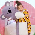 thumbnail image 2 of Soft Plush Pillow Panda Koala Shaped Plush Stuffed Toy Long Hugging Pillow Cute Sofa Pillow for Kids Boys Girls Girlfriend Birthday Holiday Gift, 2 of 8