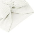 thumbnail image 3 of ZACPNCV Baby Knitted Hairbands Solid Color Bow Flower Girls Hairbands White Free Size, 3 of 3