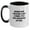 White/Black, variant on Funny Antique Book Collecting Gifts for Graduation Two Tone Coffee Mug, 'Antique Book Collecting Is Not A Hobby. It's A Post-apocalyptic Life Skill.' for Gifts from Friends or Family